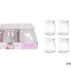 6 Bocaux Verre Pots A Yaourt 180Ml