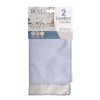 2 Lavettes Microfibre Chamoisee 32X32Cm