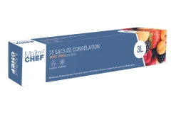 25 Sachets Congelation 3L 25X32Cm