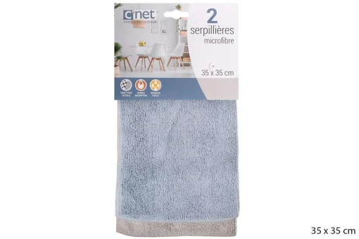 2 Serpilleres Microfibre 50X70Cm