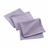 maxibazar 3 Serviettes De Table 40X40Cm Recycle Uni Lilas