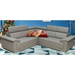Agnes Canapé Angle Reversible Taupe