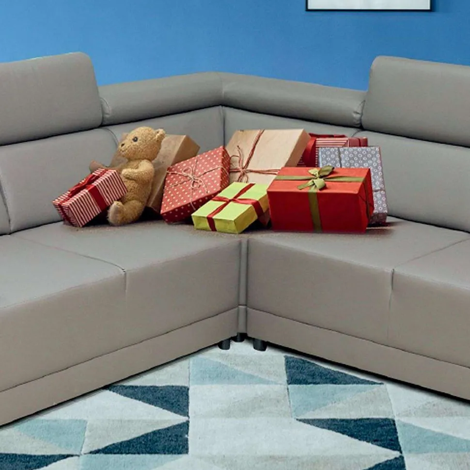 Agnes Canapé Angle Reversible Taupe