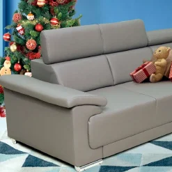 Agnes Canapé Angle Reversible Taupe