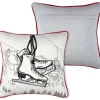 maxibazar Albertville Coussin 40X40Cm Gris Feutre