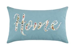 maxibazar Amaryllis Coussin 30X50Cm Bleu
