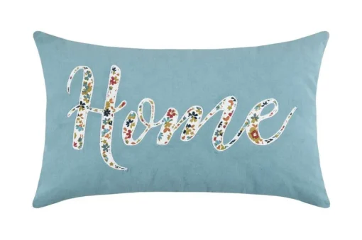maxibazar Amaryllis Coussin 30X50Cm Bleu