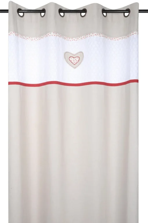 maxibazar Amelia Rideau 140X260 Oeil Naturel