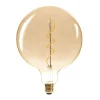 Atmosphera Ampoule Led Globe Ambree Filament Torsade E27