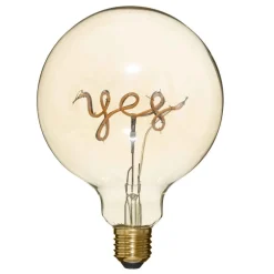 Atmosphera Ampoule Led Mot Yes Ambre G125