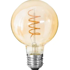 Atmosphera Ampoule Led Torsadee Ambre G95 4W