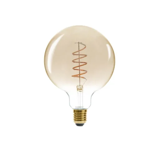 Atmosphera Ampoule Led Torsadee Ambre G125 4W