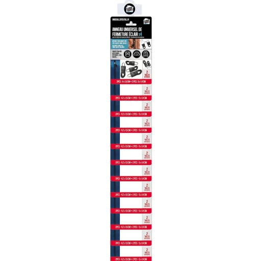 Anneau De Fermeture Eclair Universel X4 Pièces