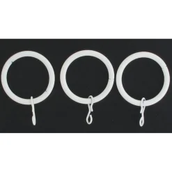 maxibazar Anneaux D20 X8 Blanc Mat