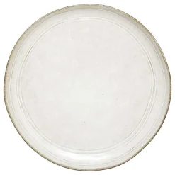 Assiette A Dessert Flower Gris 22Cm