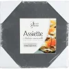 Assiette Ardoise 20X20Cm
