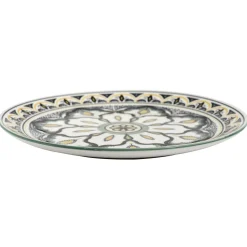 Assiette Mandala Vert D.26Cm