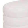 Banc Boucle Sinan Blanc 100X40Cm