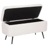 Banc Coffre Aurora Blanc 100X40Cm
