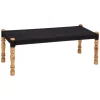 Banc Noir Safari Kapas D.104X37.5X40.5Cm