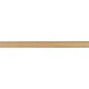 maxibazar Barre Bois 2.50M D.28Cm Naturel Vernis