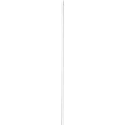 Barre De Douche Aluminium 135 250 Cm Blanc