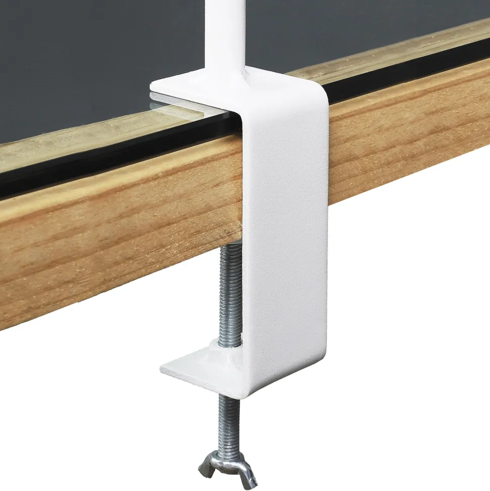 maxibazar Barre Deco De Table Ajustable Blanc