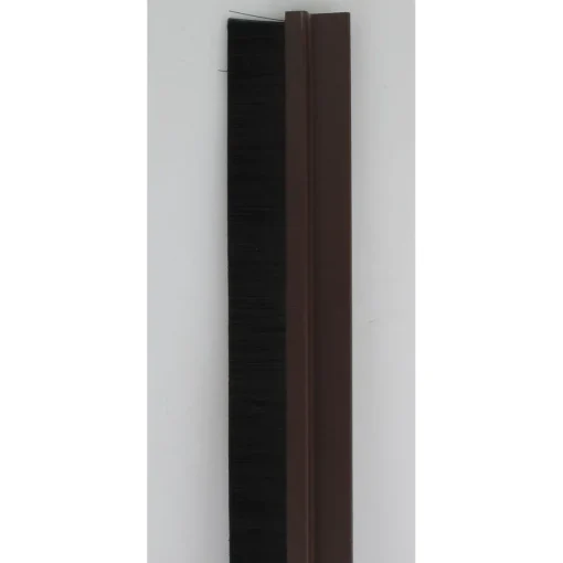 maxibazar Bas De Porte Adhesif Brosse 93 Cm Marron