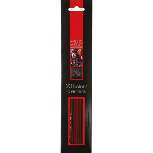 maxibazar Batons Encens Fruits Rouges H25.5Cm X20