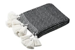 maxibazar Beloha Plaid 125X150Cm Noir