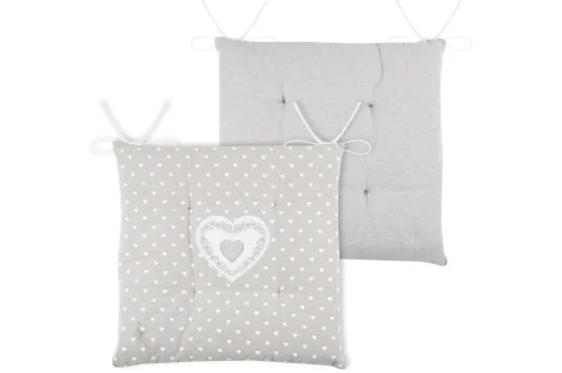 maxibazar Berenice Galette 4 Points 40X40X1.5Cm Naturel