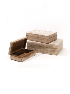 maxibazar Boite Bois Manguier Moyen Modele