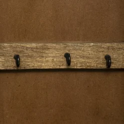 maxibazar Boite Cle Bois Scupte D.28X16Cm