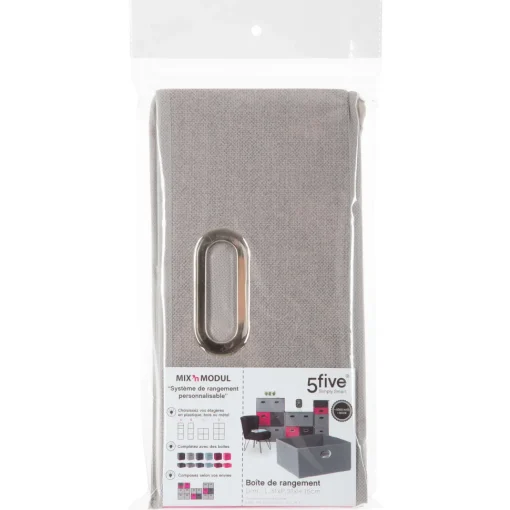 Boite De Rangement 31X15Cm Beige Chine