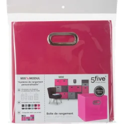 Boite De Rangement 31X31Cm Framboise
