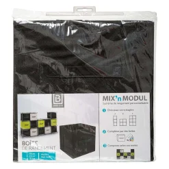 Boite De Rangement 31X31Cm Noir
