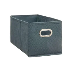 Boite Rangement 15X31Cm Bleu Orage