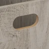 Boite Rangement 15X31Cm Bois Gris
