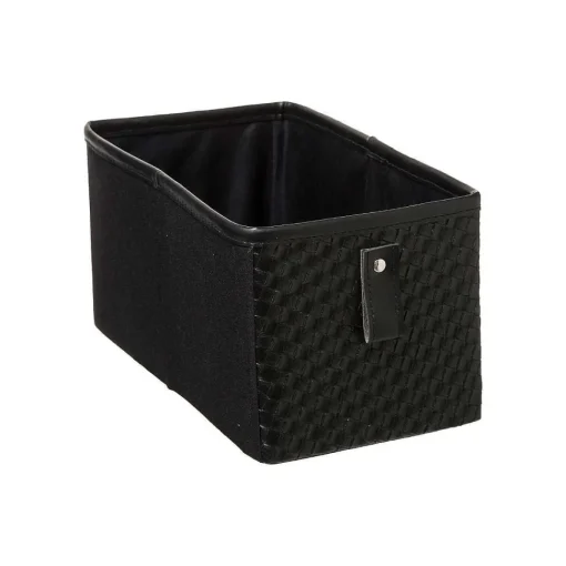 Boite Rangement 15X31Cm Cuir Tresse