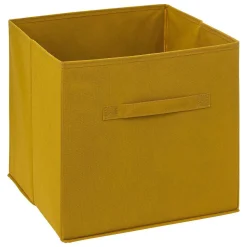 Boîte Rangement 31X31Cm Moutarde