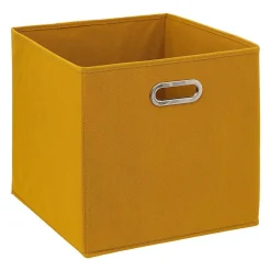 Boîte Rangement 31X31Cm Moutarde