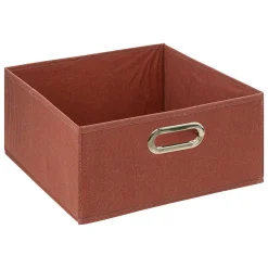 Boîte Rangement 31X15Cm Terre Sienne