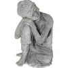 Atmosphera Bouddha Assis D.25.5X25.5X36Cm