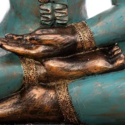 Atmosphera Bouddha Assis Resine H.72.5Cm