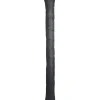 maxibazar Boudin De Porte Simple Bourrelet 80 Cm Velcro Noir