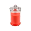 maxibazar Bougie Bocal D.7.8X15Cm Jardin Geraniol
