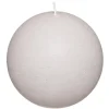 Atmosphera Bougie Boule Rustic Taupe D.10Cm