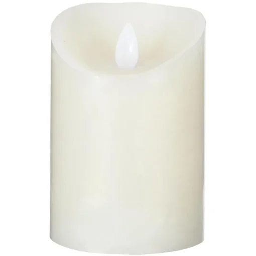 Atmosphera Bougie Led Blanc Casse 370G