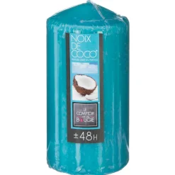 Atmosphera Bougie Parfumee Ronde 395G Coco 7X14Cm