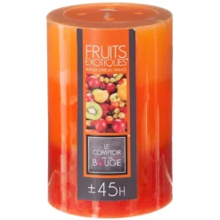 Atmosphera Bougie Parfumee Trio Fruit Exotique 7X10Cm
